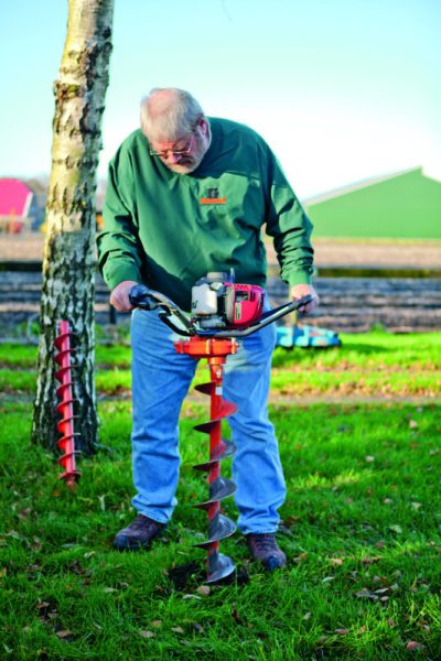 Grondboor benzine 1-persoons