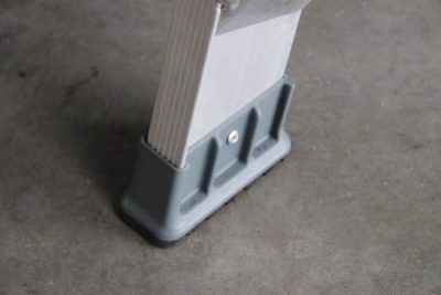 Dubbele trap 2 x 8 sporten met veiligheidsbeugel - Afbeelding 3