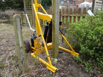 Hydraulische palentrekker - Afbeelding 2