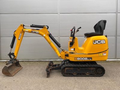 Graafmachine (1 ton) mini JCB 8008 - Afbeelding 2