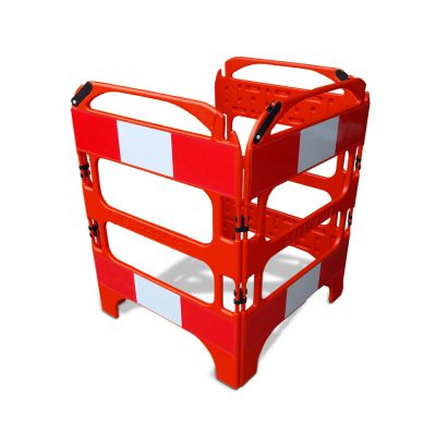 Vouwhek Safegate rood - Afbeelding 2