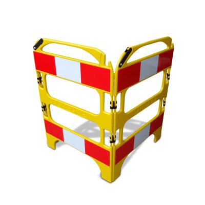 Vouwhek Safegate geel - Afbeelding 3