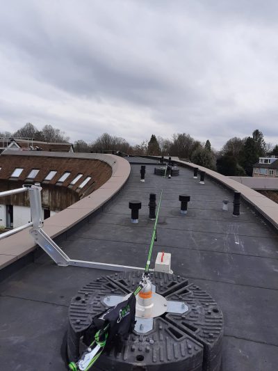 Kratos tijdelijke horizontale leeflijn 20m - Afbeelding 4