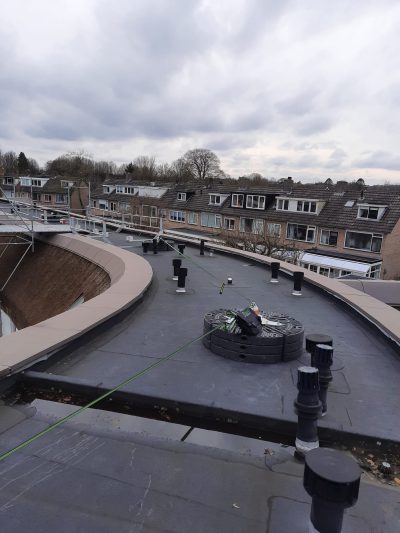 Kratos tijdelijke horizontale leeflijn 20m - Afbeelding 3