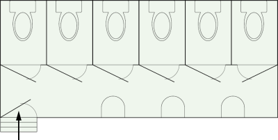 Toiletwagen-Dames - Afbeelding 2