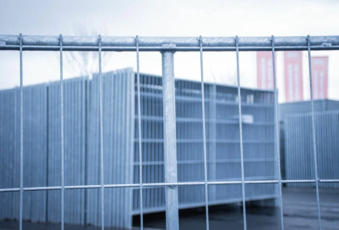 Bouwhek/Opzethek zwart gezeild - Afbeelding 2